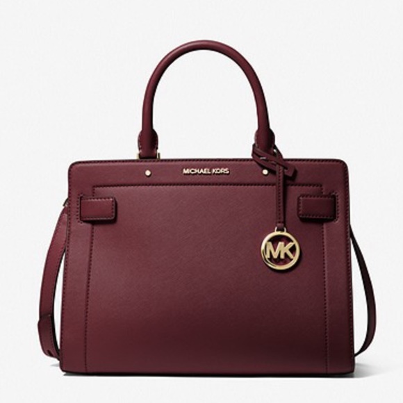 Michael Kors Handbags - NWT Michael Kors Rayne Medium Leather Satchel